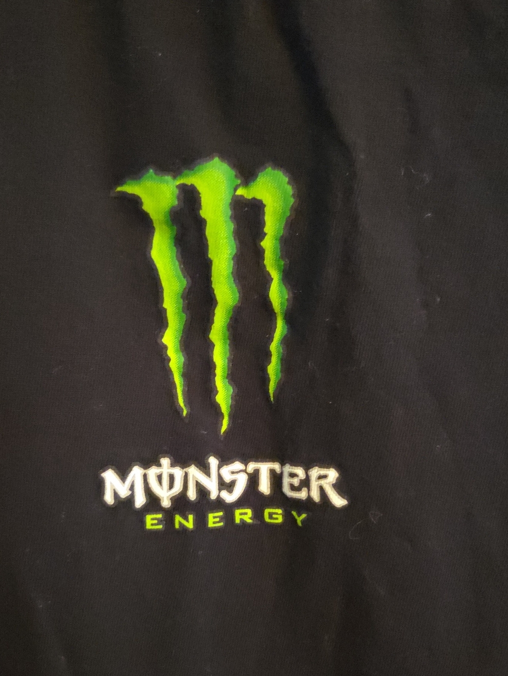 Monster Energy Drink Patriotic Distressed U.S.A Flag Tshirt Size XXL - Picture 4 of 6